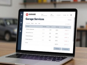 Garage Services Quoting and Invoicing