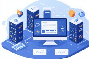 Modern website hosting control panel