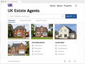 UK Estate Agents Website Search